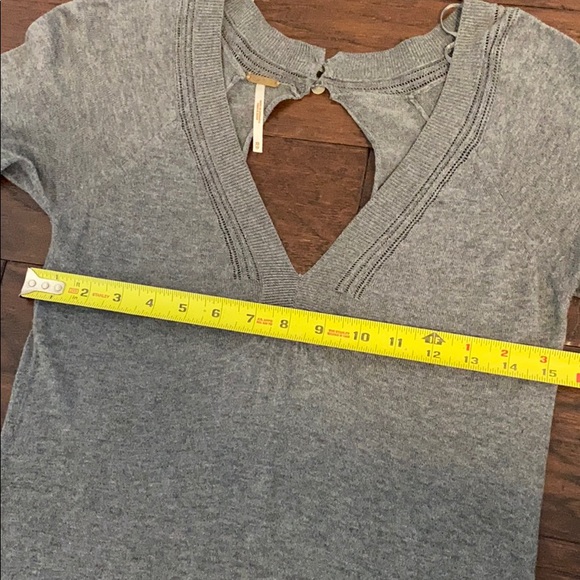 Free People Ruffle Me Up Sweater Dress, Size XS - Picture 15 of 15